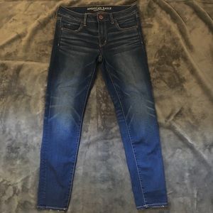 American Eagle Outfitters blue jeans